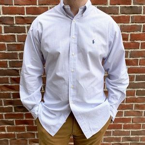 Men’s Ralph Lauren Button Up Shirt Size 17 36/37